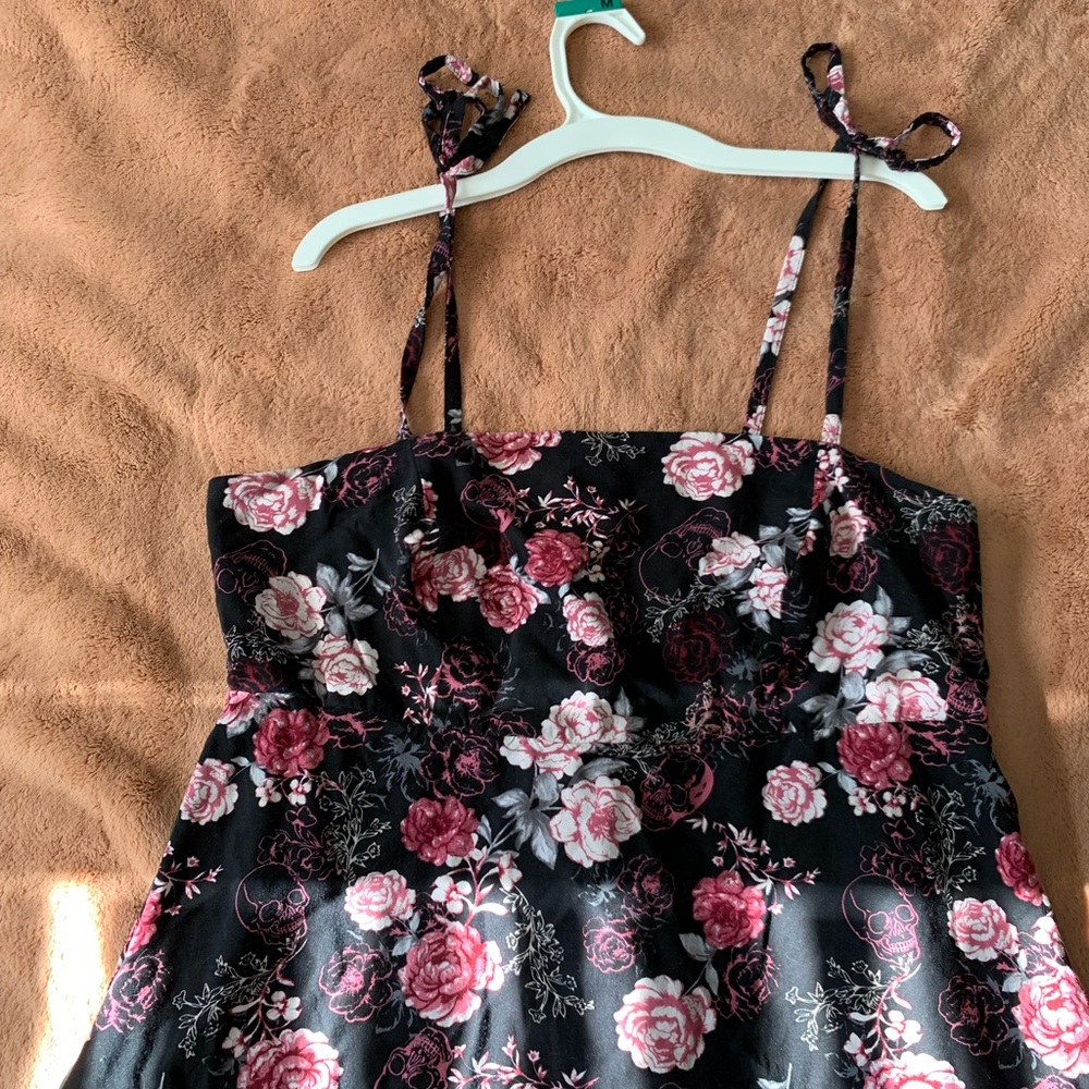 Gothic floral sundress